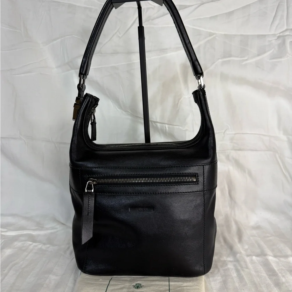 Gucci Black Leather Bag - Picture 1 of 13